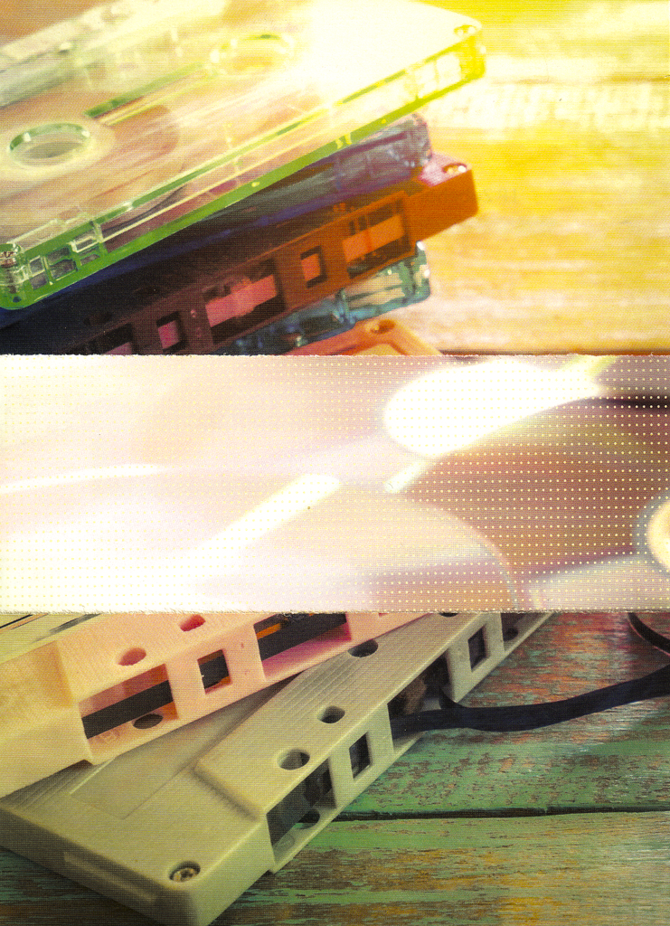 Collage aus Fotos Tonträger, Gudrun Gempp